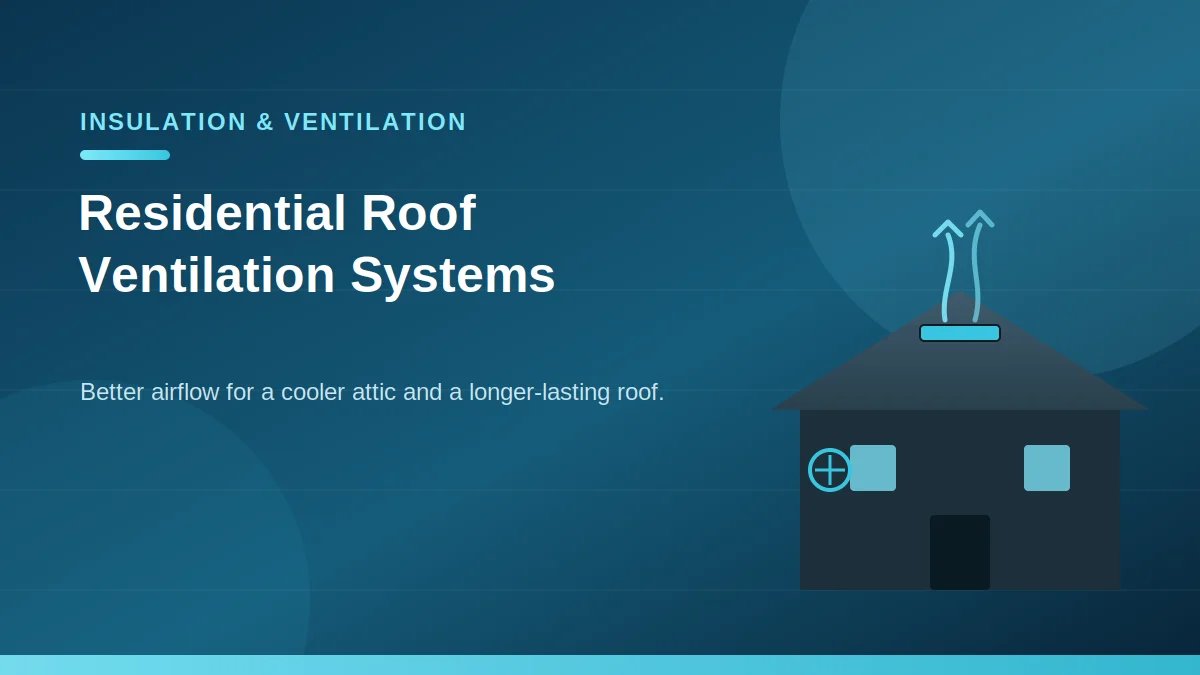 Residential Roof Ventilation Systems